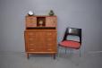 Vintage teak bureau produced 1950s by Danish Mobelfabrik