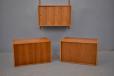 Vintage teak base cabinet with sliding doors | PS SPARES - view 8