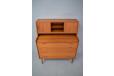 Midcentury Danish design teak bureau produced by Danish Mobelfabrik