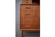 Danish design small ladies bureau in vintage teak