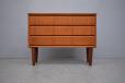 Vintage Danish made chest of drawers in teak
