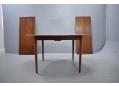 Rosewood round dining table designed by Grete Jalk in 1959.