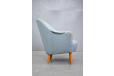 Rare vintage swedish samspel armchair by Carl Malmsten