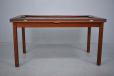 Vinatge butlers coffee table with fold out sides - view 9