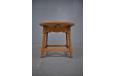 A beautiful side table construced entirely from solid oak timbers