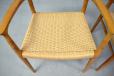 RARE Niels Moller design Model 56 armchair in vintage oak - view 10