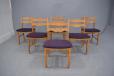 Rustic cottage style dining chairs with new upholstery - Henry Kjaernulf - view 9