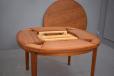 Flip Flap Lotus dining table in teak for sale