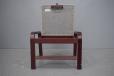 Modern beech footstool produced by Farstrup - view 8