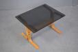 Siesta side table in beech and glass - Ingmar Relling