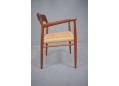 1954 designed teak armchair made by J L Moller, Denmark 