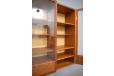 Wall-hanging display cabinet in vintage teak | Randers Mobelfabrik - view 5