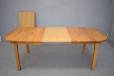 Nyrup Mobelfabrik oval solid oak dining table for sale