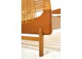 Standard single size vintage Danish bed