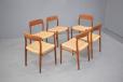 J L Mollers Mobelfabrik produced teak dining chair - 1954 niels moller design