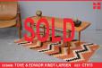 Vintage teak coffee table design by Tove and Edvard Kind-Larsen - view 1