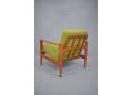 The chair looks accomplished from all angles, even the back.