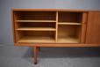 Hans wegner loved the use of oak and here the sideboard is linded internally with oak 