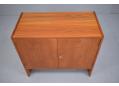 2 door teak cabinet with key to lock 