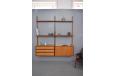 Midcentury modular design shelving system for sale