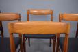 Set of 6 rosewood dining chairs | Henry W Klein - view 8