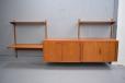 Modular teak 3-bay FM System by Kai Kristiansen - view 4