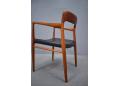 teak armchair designed by Niels Moller model 56