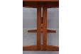 Midcentury teak dining table designed by Lennart Bendtner for ULFERTS 1960 - view 5