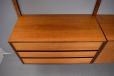Vintage teak modular 2 bay ROYAL system by Poul Cadovius - view 7