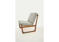 Peter Hvidt & Orla Molgaard design teak easy chair for France & Son. SOLD