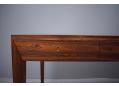 Severin Hansen designed 4 drawer desk in rosewood 	