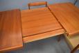 Vintage teak Henry W Klein dining table and chairs set | BRAMIN - view 11