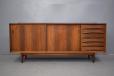 Rare vintage rosewood sideboard designed 1958 by Arne Vodder