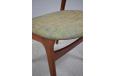 Vintage teak dining chair design by Erik Buck | Model 301 - view 10