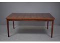 Vintage dining table in rosewood with 2 draw leaves to extend and seat 10/12