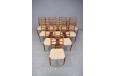 Vintage high back rosewood dining chairs design by Niels Moller | Model 82