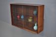 Vintage rosewood glass display cabinet | CADO SPARES - view 2
