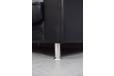 Large black leather 'Selection' corner sofa | Topline - view 9