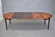 Circular rosewood dining table produced by Danish Mobelfabrik 1960s