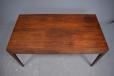 Midcentury Danish rosewood desk with 4 locking drawers for sale	