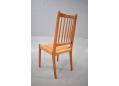 Danish teak & woven papercord dining chairs, set of 8 for sale.