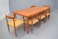 Vintage teak Henry W Klein dining table and chairs set | BRAMIN - view 7