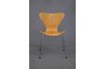 1955 design beech series 7 dining chair model FH3107 produced by Fritz Hansen, Denmark