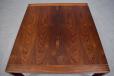Vintage rosewood square top coffee table | Moduline - view 6