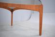 Midcentury Danish design lounge table designed by Svend Ellekaer for Chr Linneberg