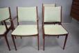 Johannes Andersen design set of 6 dining chairs produced by Uldum Mobelfabrik