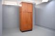 Teak 2 door wardrobe designed by Danish Mobelfabrik