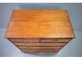 Mahogany campaign chest made in Victorian England, comes in 2 parts.