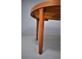 Solid mahogany legs ensure stability of the table. Legs are bolted to sub-frame