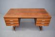 Vintage rosewood executive desk produced in 1968 by Eigil Pedersen Mobelfabrik